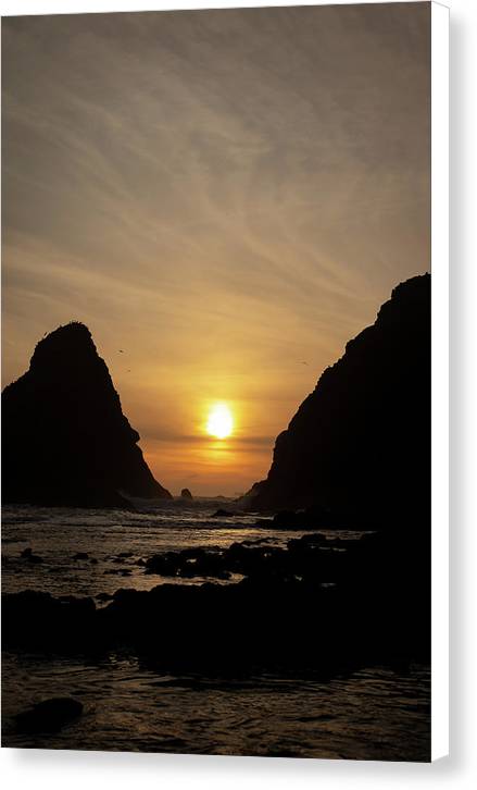 Setting Sea - Canvas Print