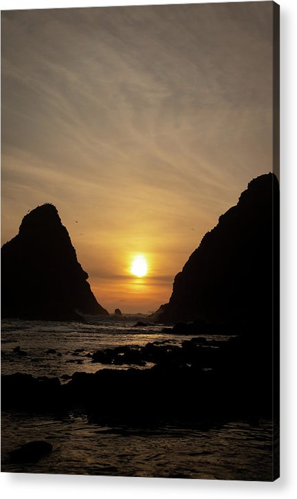 Setting Sea - Acrylic Print