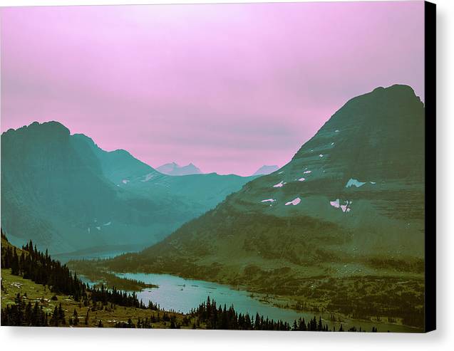 The Hallucinogenic Mountains - Canvas Print