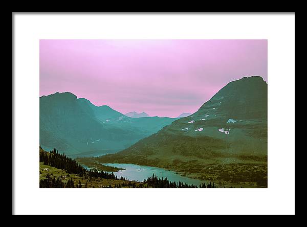 The Hallucinogenic Mountains - Framed Print