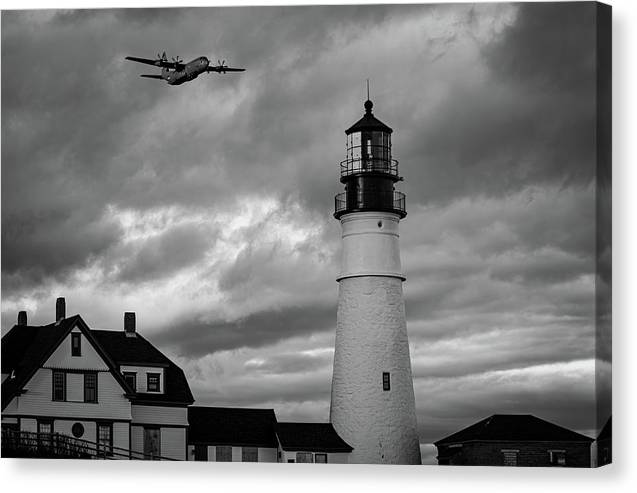 The Lighthouse WW2 - Canvas Print