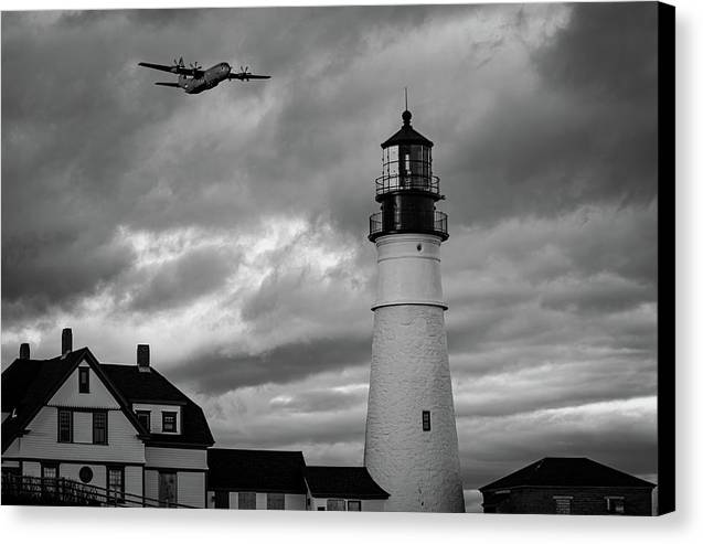 The Lighthouse WW2 - Canvas Print