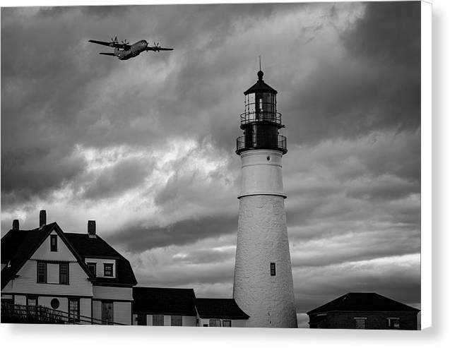 The Lighthouse WW2 - Canvas Print