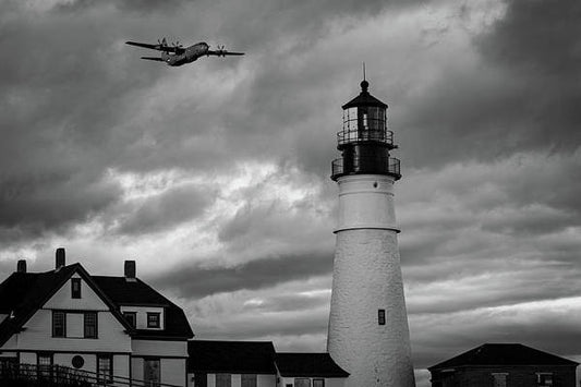 The Lighthouse WW2 - Art Print