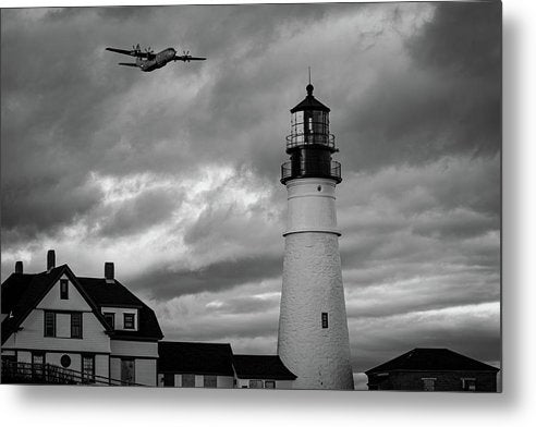 The Lighthouse WW2 - Metal Print