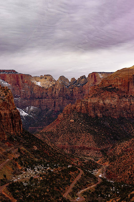 Zion Snow - Art Print